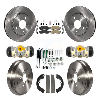 Disc Rotors and Ceramic Brake Pads Kit-K8A-107987 - Kit.bestparts.ca