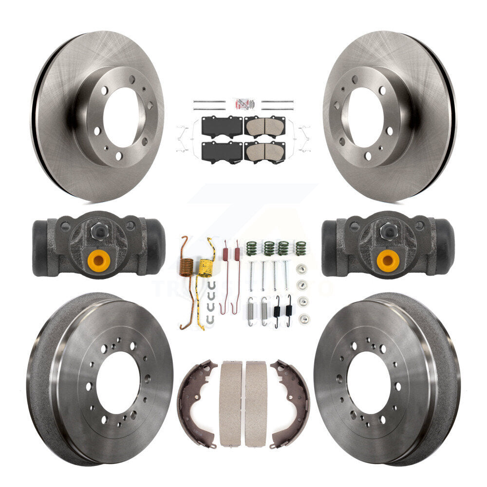 Disc Rotors and Ceramic Brake Pads Kit-K8A-107989 - Kit.bestparts.ca
