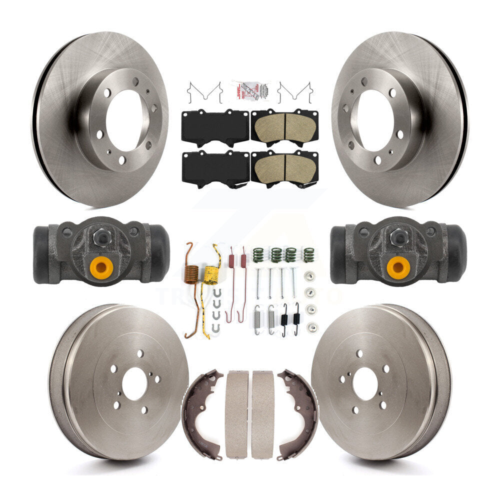 Disc Rotors and Ceramic Brake Pads Kit-K8A-107992 - Kit.bestparts.ca