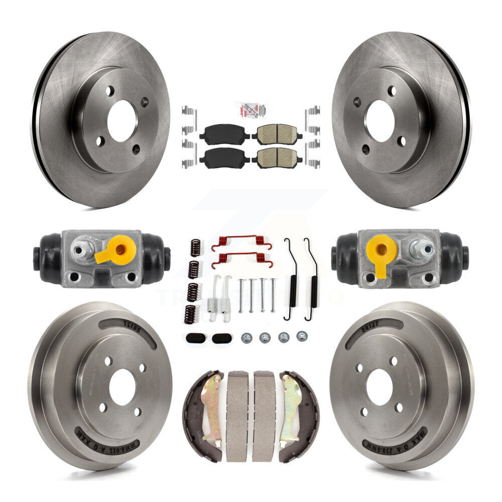 Disc Rotors and Ceramic Brake Pads Kit-K8A-107994 - Kit.bestparts.ca Kit.bestparts.ca