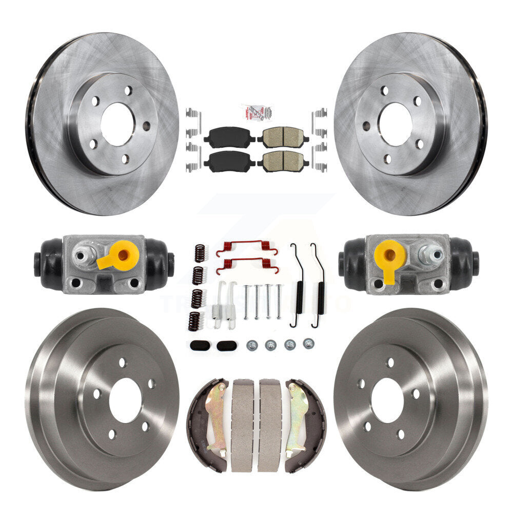 Disc Rotors and Ceramic Brake Pads Kit-K8A-107996 - Kit.bestparts.ca Kit.bestparts.ca
