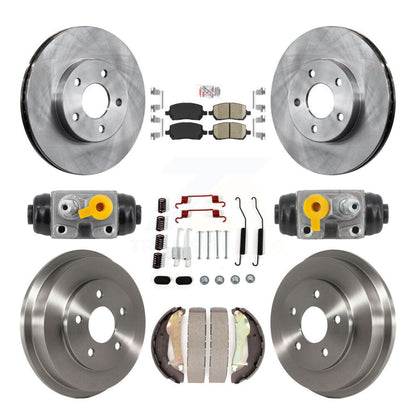 Disc Rotors and Ceramic Brake Pads Kit-K8A-107996 - Kit.bestparts.ca
