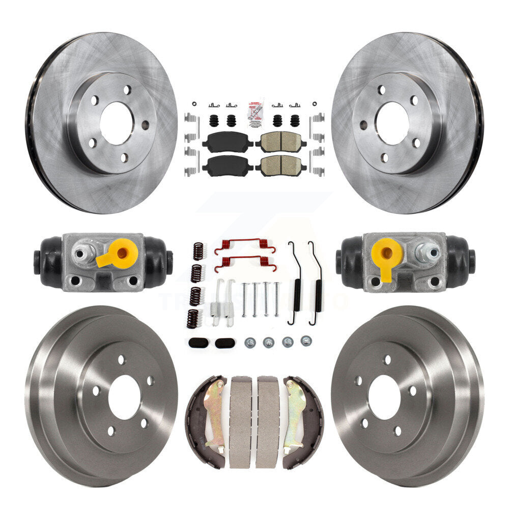 disc rotors and ceramic brake pads-k8a-107997 - Kit.bestparts.ca