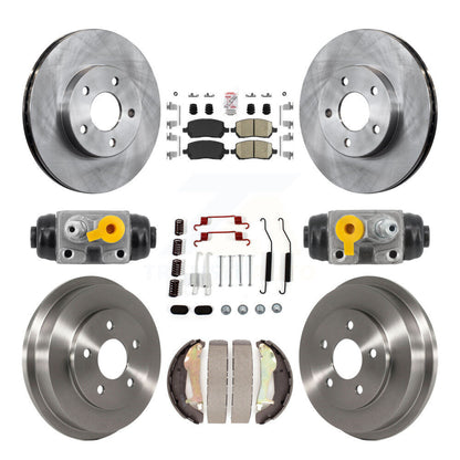 disc rotors and ceramic brake pads-k8a-107997 - Kit.bestparts.ca