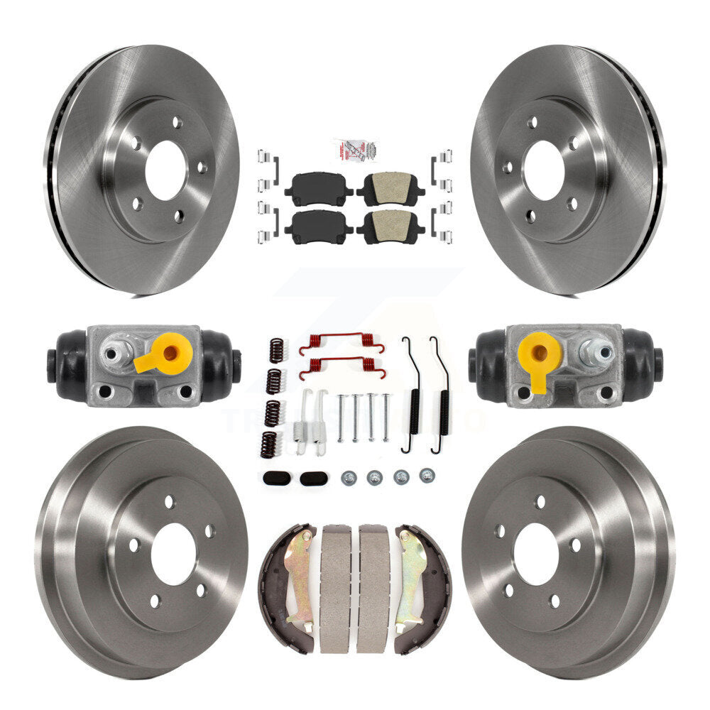 Disc Rotors and Ceramic Brake Pads Kit-K8A-107998 - Kit.bestparts.ca Kit.bestparts.ca