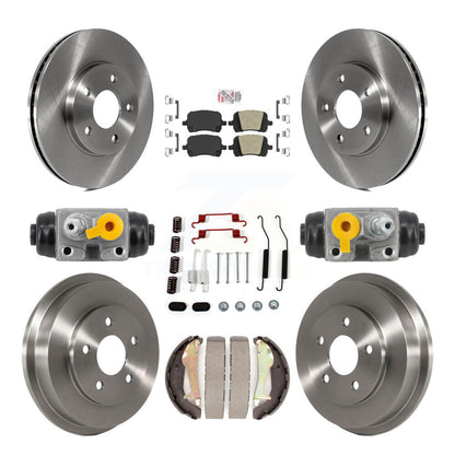 Disc Rotors and Ceramic Brake Pads Kit-K8A-107998 - Kit.bestparts.ca