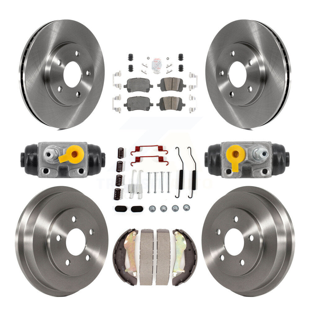 disc rotors and ceramic brake pads-k8a-107999 - Kit.bestparts.ca