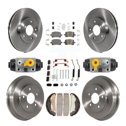 disc rotors and ceramic brake pads-k8a-107999 - Kit.bestparts.ca