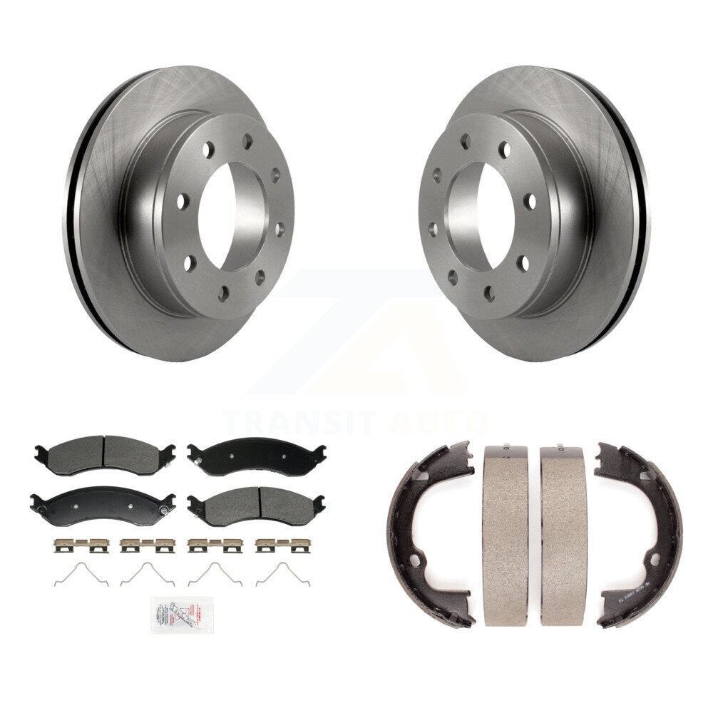 Disc Rotors and Semi-Metallic Brake Pads Kit-K8A-108019 - Kit.bestparts.ca
