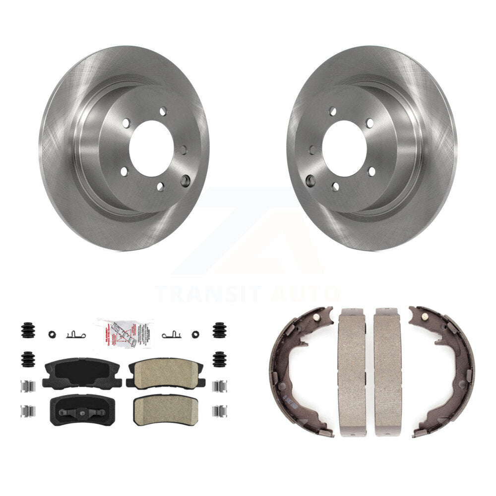 Disc Rotors and Ceramic Brake Pads Kit-K8A-108027 - Kit.bestparts.ca