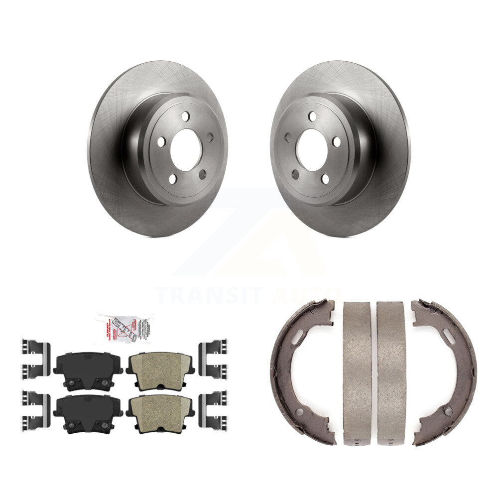 Disc Rotors and Ceramic Brake Pads Kit-K8A-108035 - Kit.bestparts.ca