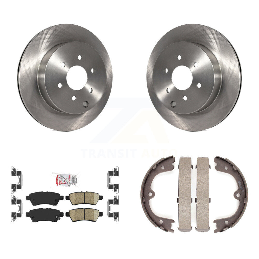 Disc Rotors and Ceramic Brake Pads Kit-K8A-108044 - Kit.bestparts.ca
