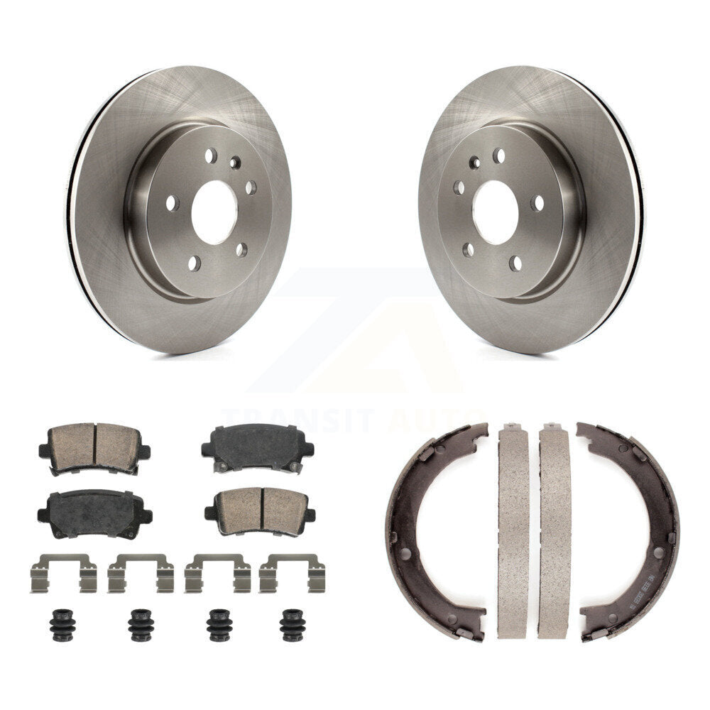 disc rotors and ceramic brake pads-k8a-108049 - Kit.bestparts.ca