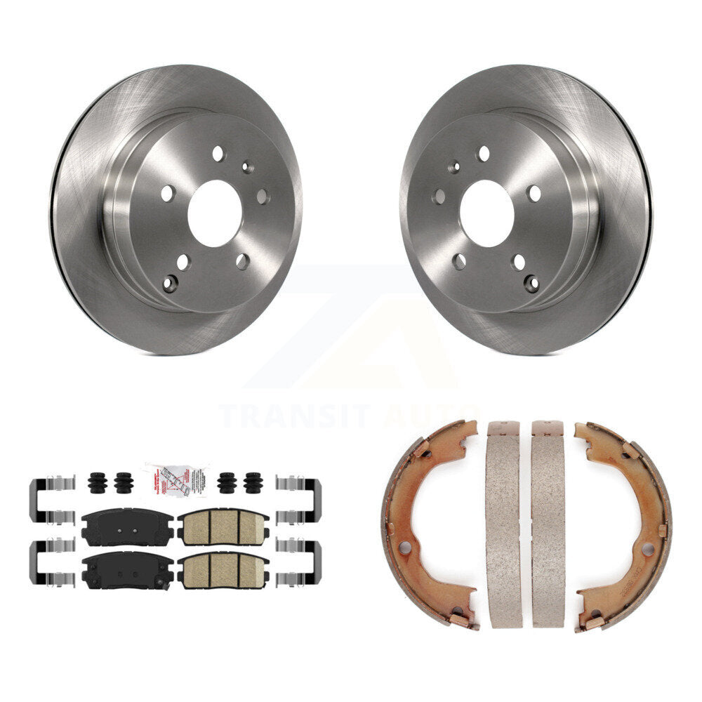 Disc Rotors and Ceramic Brake Pads Kit-K8A-108052 - Kit.bestparts.ca
