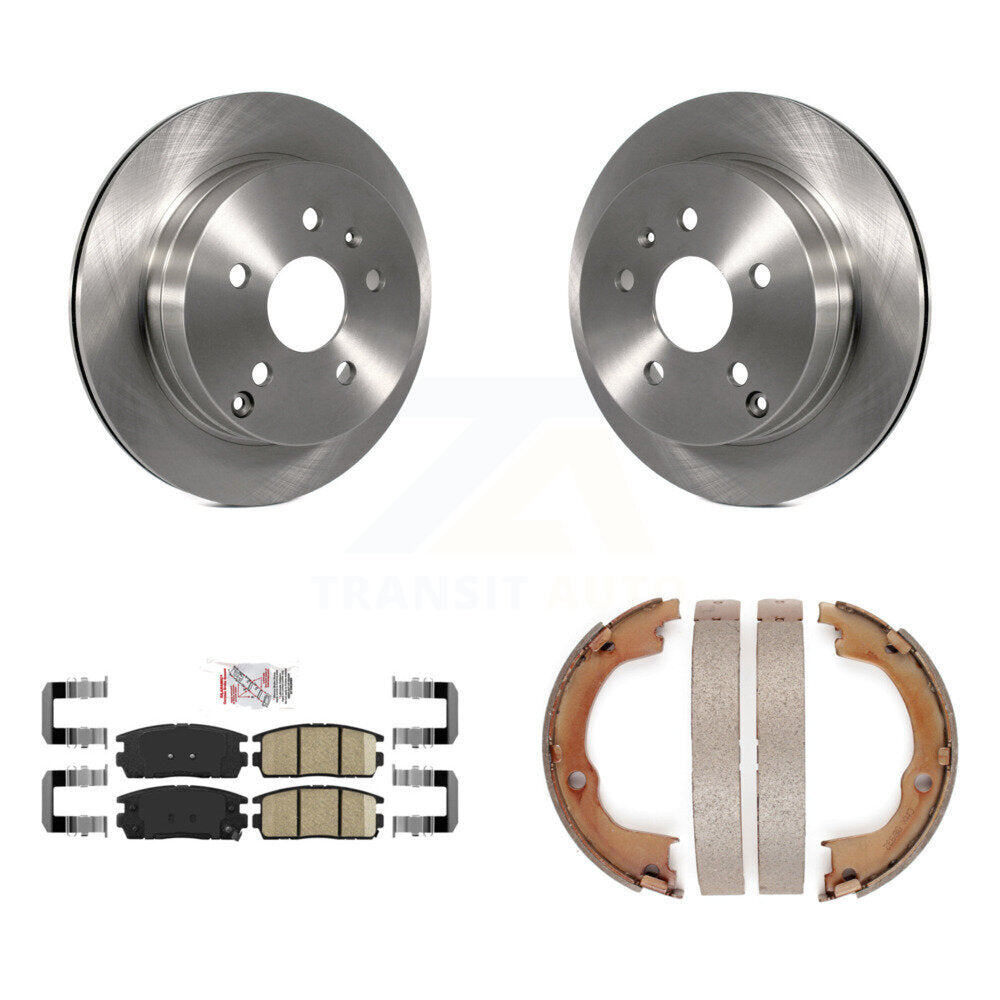 Disc Rotors and Ceramic Brake Pads Kit-K8A-108053 - Kit.bestparts.ca
