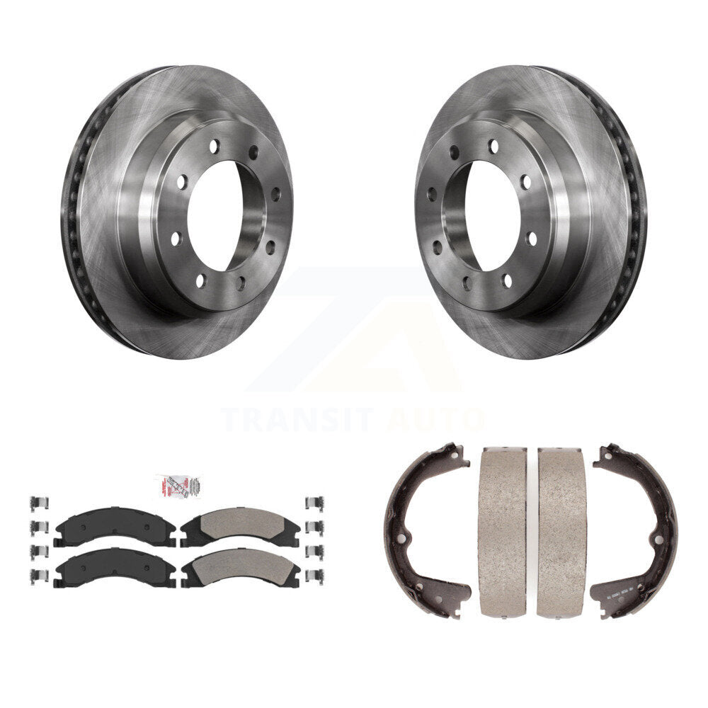 Disc Rotors and Semi-Metallic Brake Pads Kit-K8A-108055 - Kit.bestparts.ca