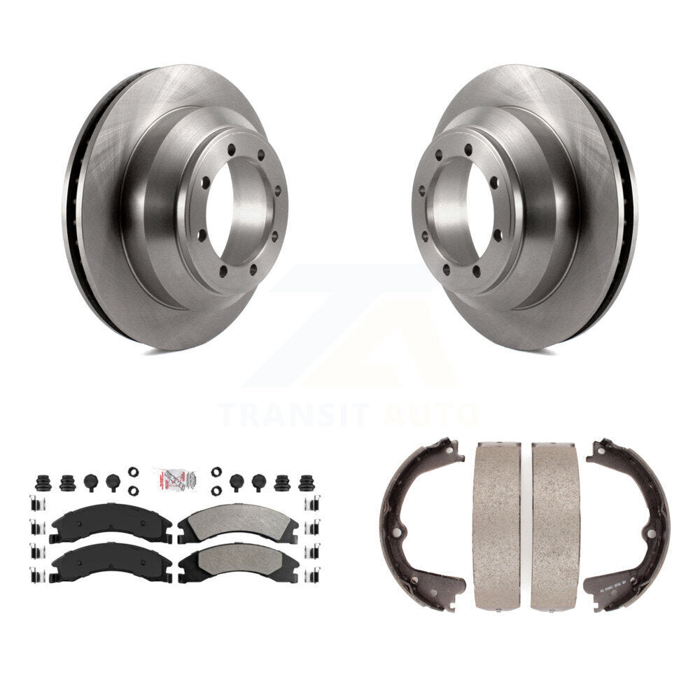 Disc Rotors and Semi-Metallic Brake Pads Kit-K8A-108057 - Kit.bestparts.ca