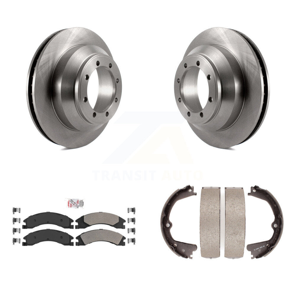 Disc Rotors and Semi-Metallic Brake Pads Kit-K8A-108058 - Kit.bestparts.ca