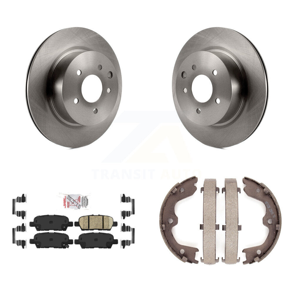 Disc Rotors and Ceramic Brake Pads Kit-K8A-108069 - Kit.bestparts.ca