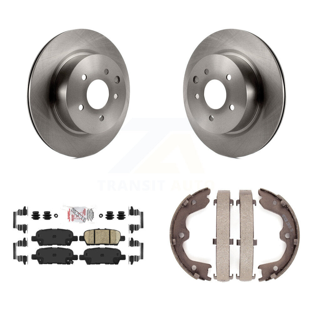Disc Rotors and Ceramic Brake Pads Kit-K8A-108070 - Kit.bestparts.ca