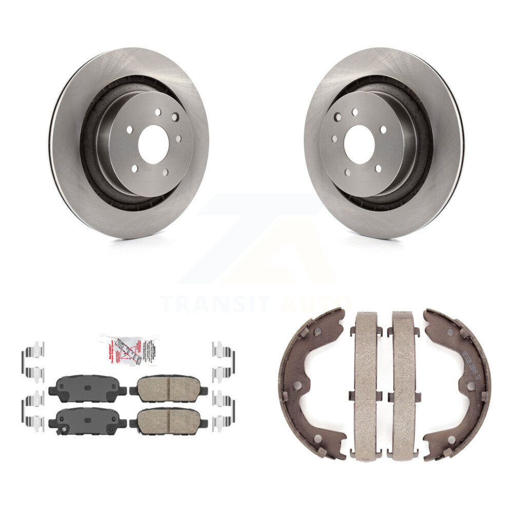 Disc Rotors and Ceramic Brake Pads Kit-K8A-108077 - Kit.bestparts.ca