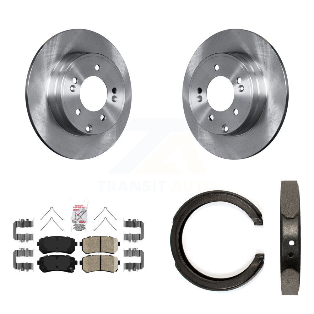 Disc Rotors and Ceramic Brake Pads Kit-K8A-108086 - Kit.bestparts.ca