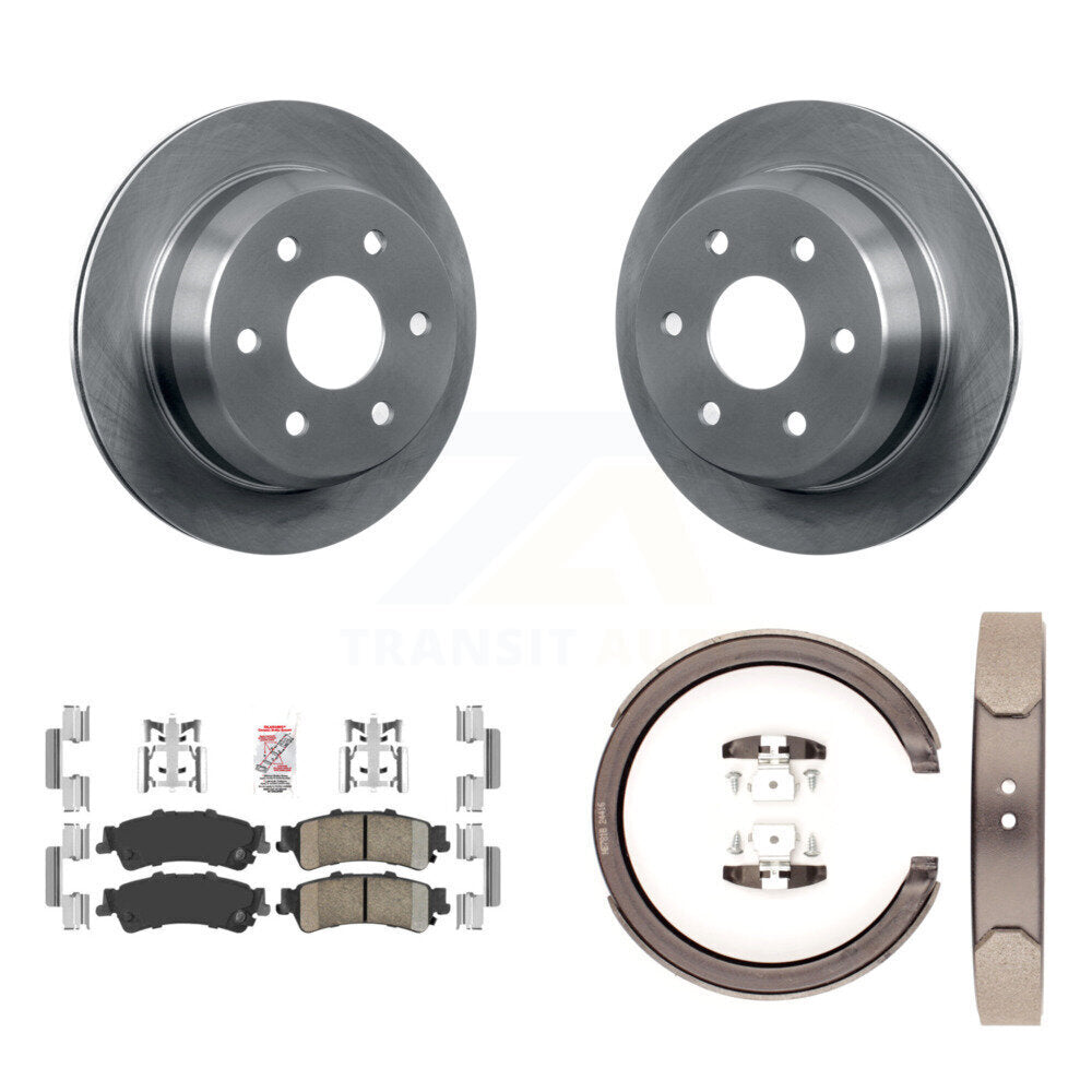 Disc Rotors and Ceramic Brake Pads Kit-K8A-108095 - Kit.bestparts.ca