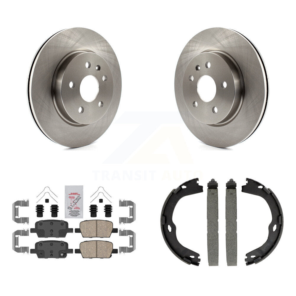 Disc Rotors and Ceramic Brake Pads Kit-K8A-108107 - Kit.bestparts.ca