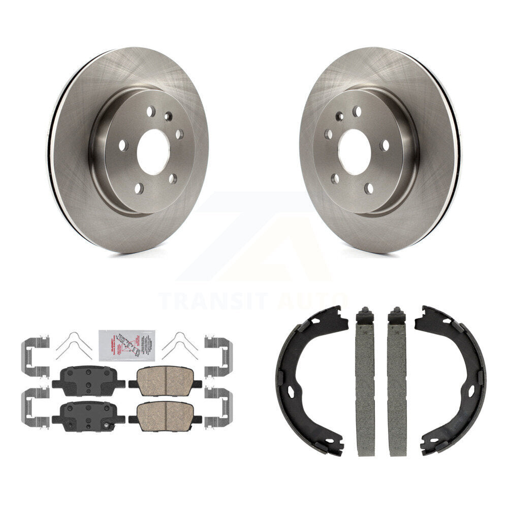 Disc Rotors and Ceramic Brake Pads Kit-K8A-108108 - Kit.bestparts.ca