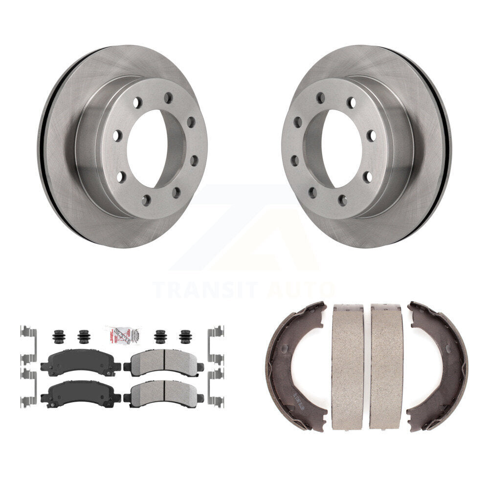Disc Rotors and Semi-Metallic Brake Pads Kit-K8A-108113 - Kit.bestparts.ca