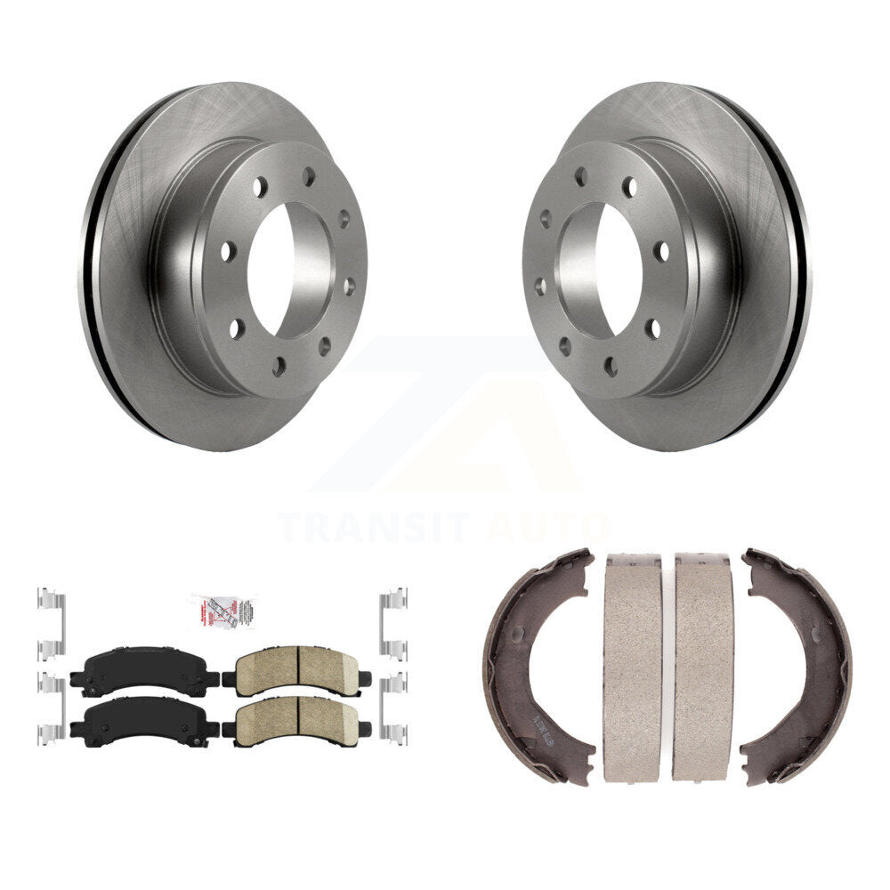 Disc Rotors and Ceramic Brake Pads Kit-K8A-108114 - Kit.bestparts.ca
