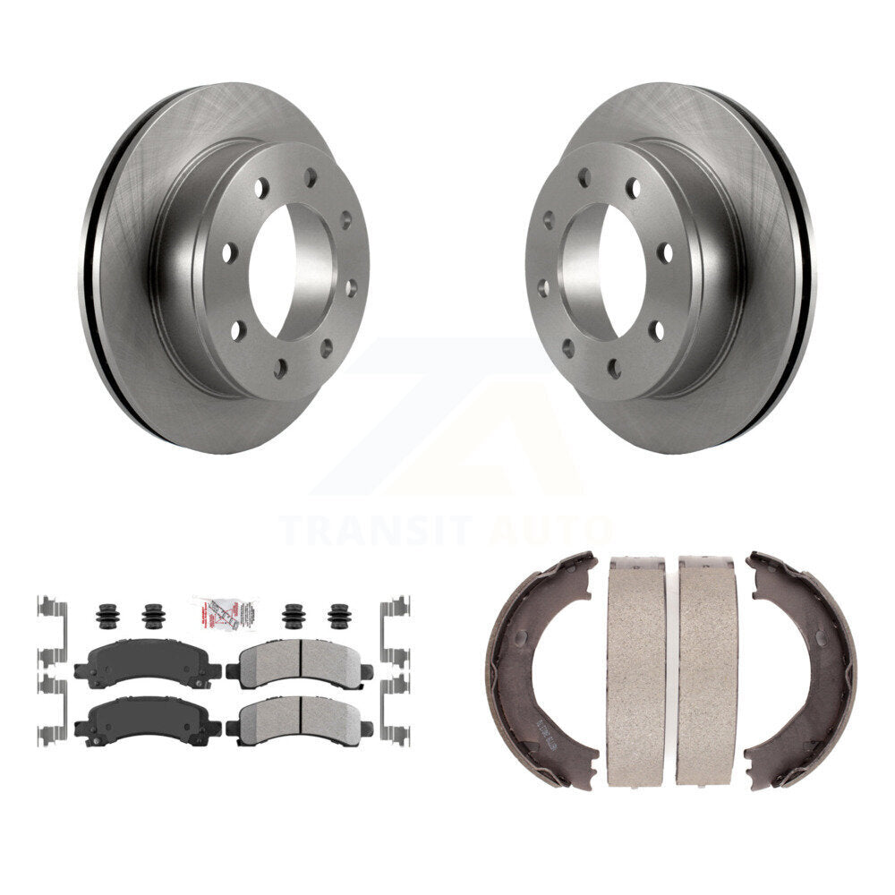 Disc Rotors and Semi-Metallic Brake Pads Kit-K8A-108115 - Kit.bestparts.ca