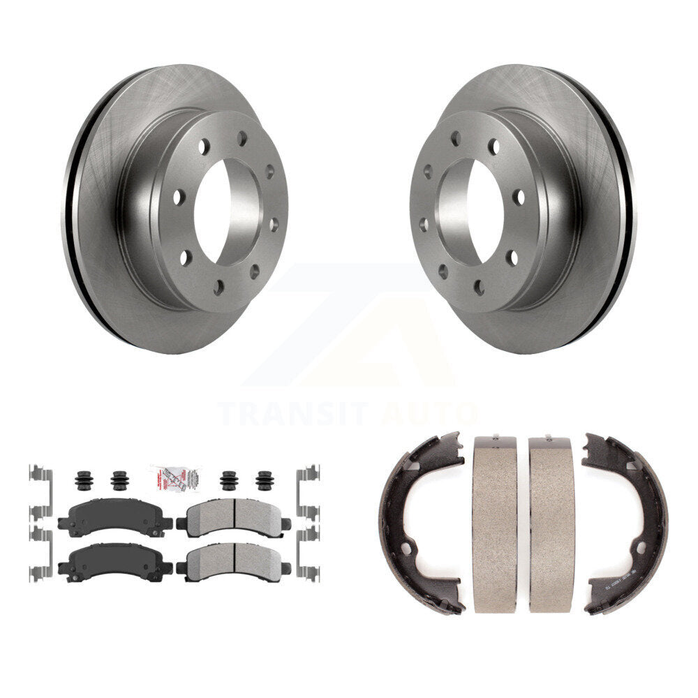 Disc Rotors and Semi-Metallic Brake Pads Kit-K8A-108119 - Kit.bestparts.ca