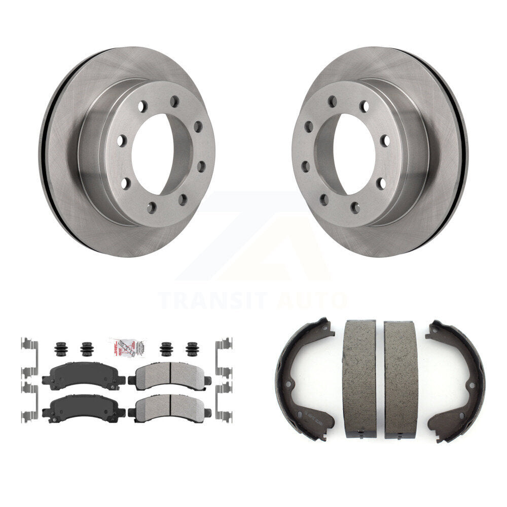 Disc Rotors and Semi-Metallic Brake Pads Kit-K8A-108125 - Kit.bestparts.ca