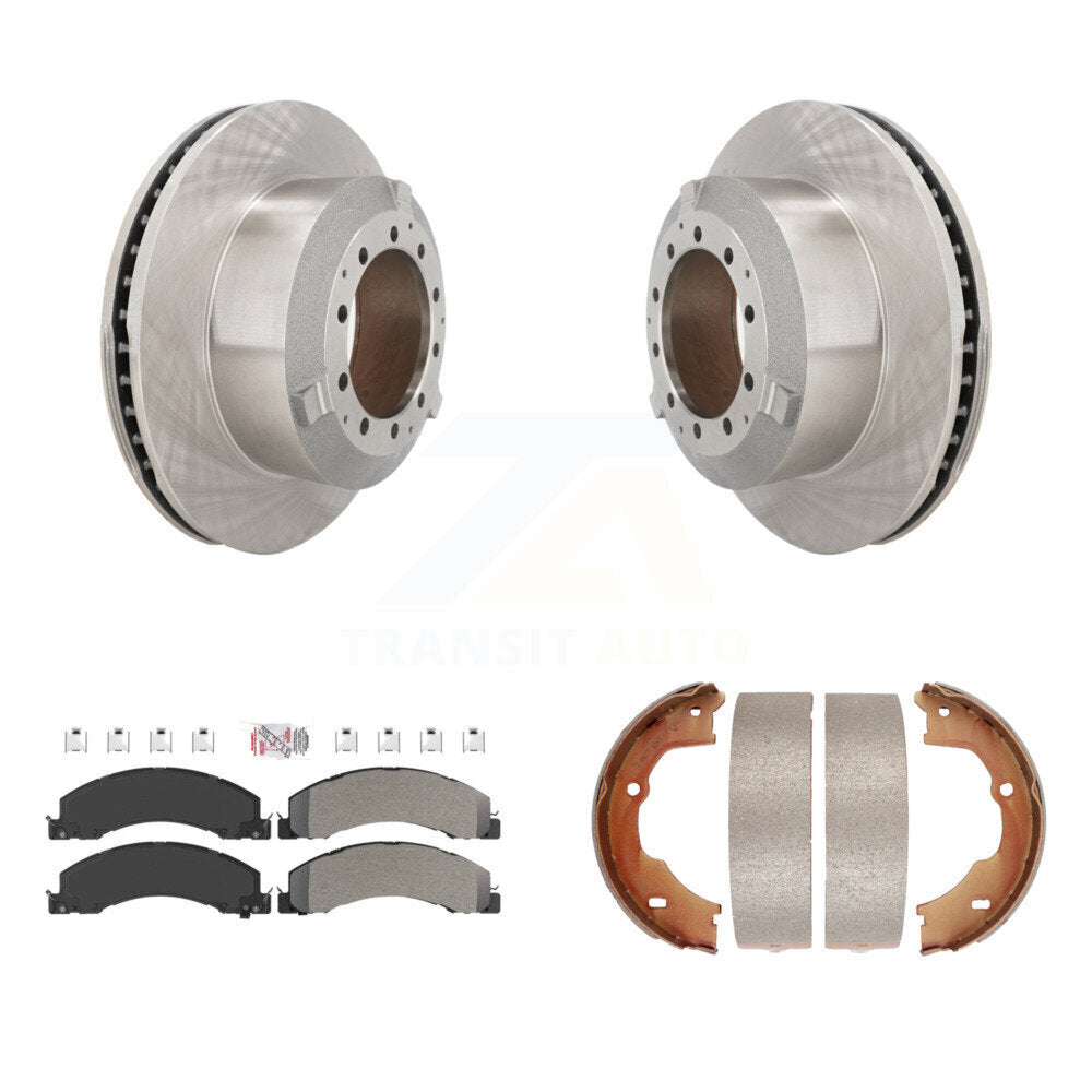 Disc Rotors and Semi-Metallic Brake Pads Kit-K8A-108147 - Kit.bestparts.ca