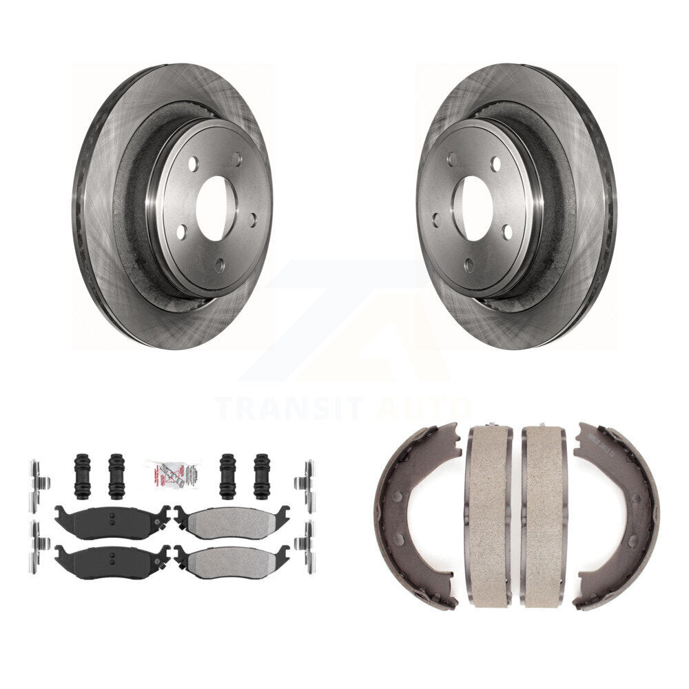 Disc Rotors and Semi-Metallic Brake Pads Kit-K8A-108158 - Kit.bestparts.ca