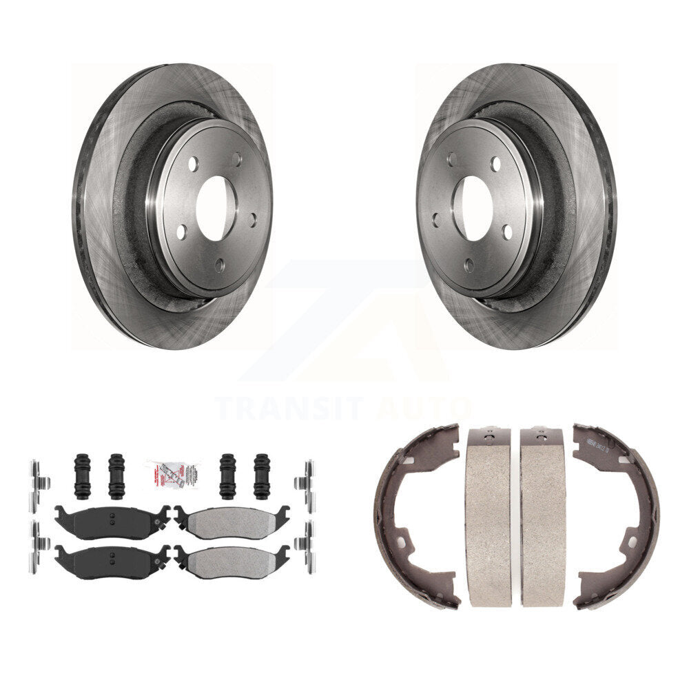 Disc Rotors and Semi-Metallic Brake Pads Kit-K8A-108166 - Kit.bestparts.ca