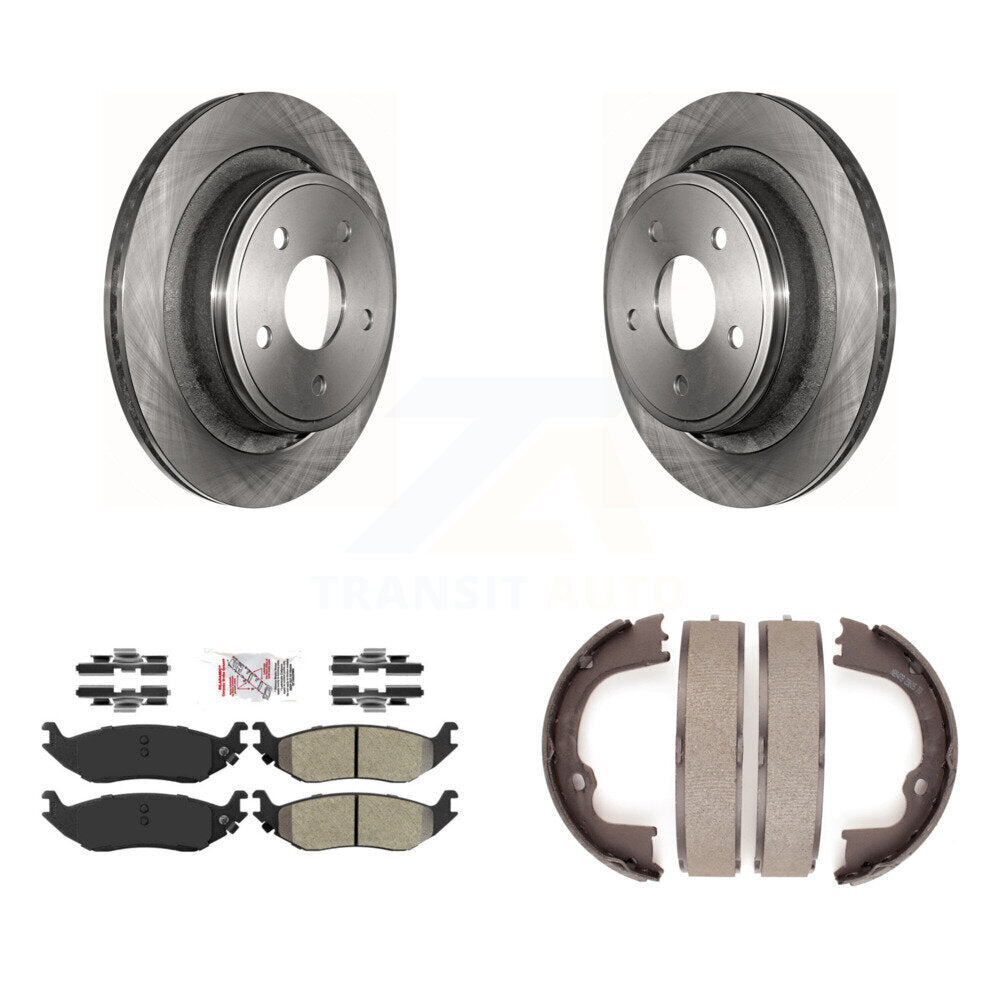 Disc Rotors and Semi-Metallic Brake Pads Kit-K8A-108168 - Kit.bestparts.ca
