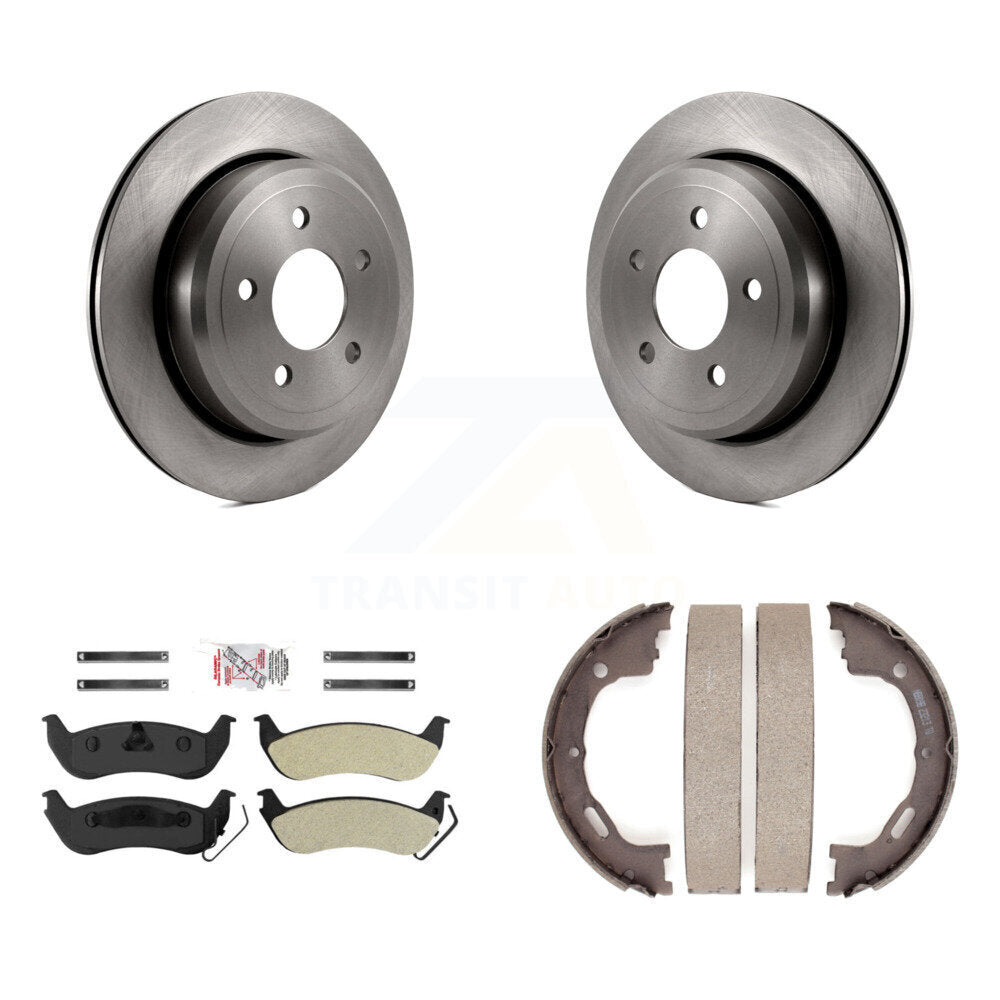 Disc Rotors and Semi-Metallic Brake Pads Kit-K8A-108175 - Kit.bestparts.ca