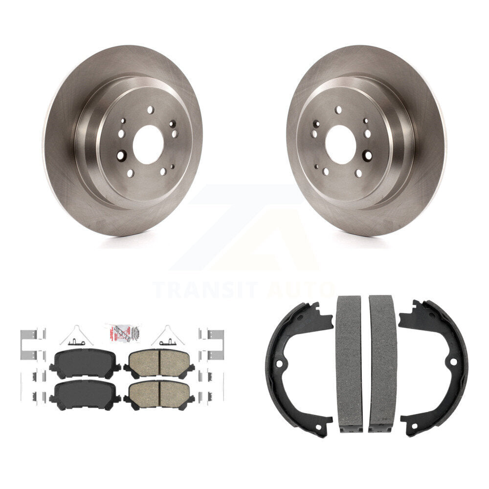 Disc Rotors and Ceramic Brake Pads Kit-K8A-108179 - Kit.bestparts.ca