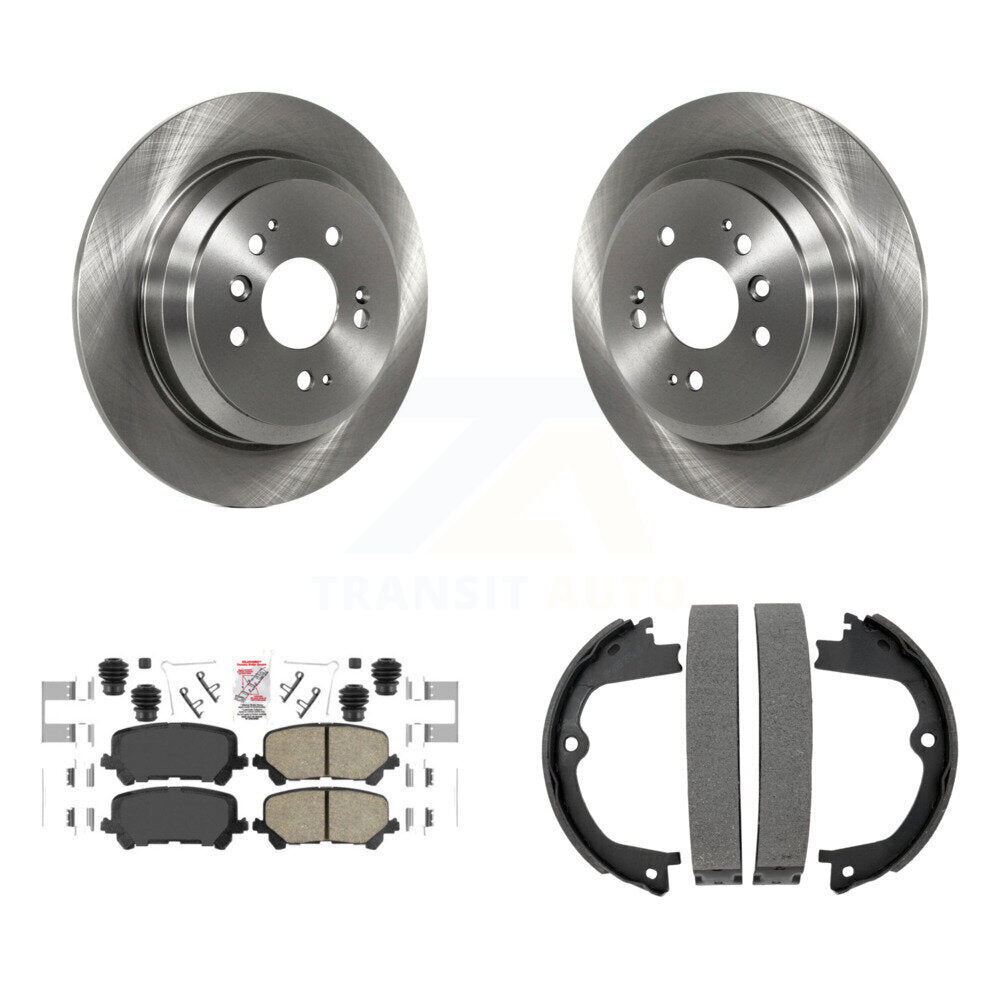 Disc Rotors and Ceramic Brake Pads Kit-K8A-108180 - Kit.bestparts.ca