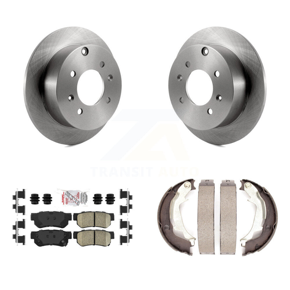 Disc Rotors and Ceramic Brake Pads Kit-K8A-108184 - Kit.bestparts.ca