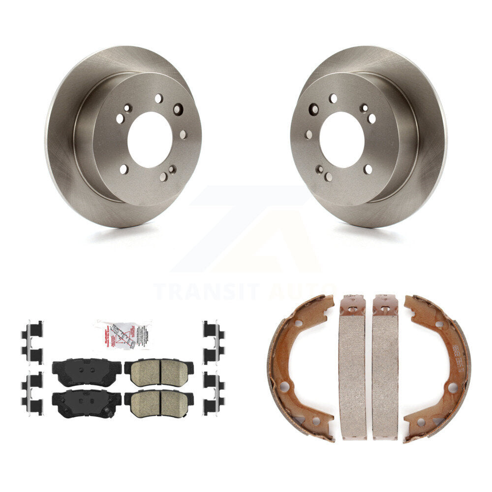 Disc Rotors and Ceramic Brake Pads Kit-K8A-108195 - Kit.bestparts.ca