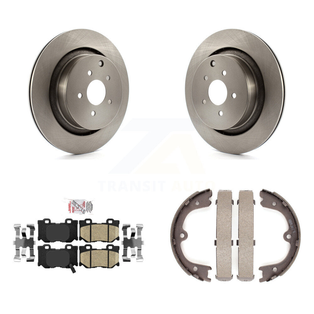 Disc Rotors and Ceramic Brake Pads Kit-K8A-108214 - Kit.bestparts.ca