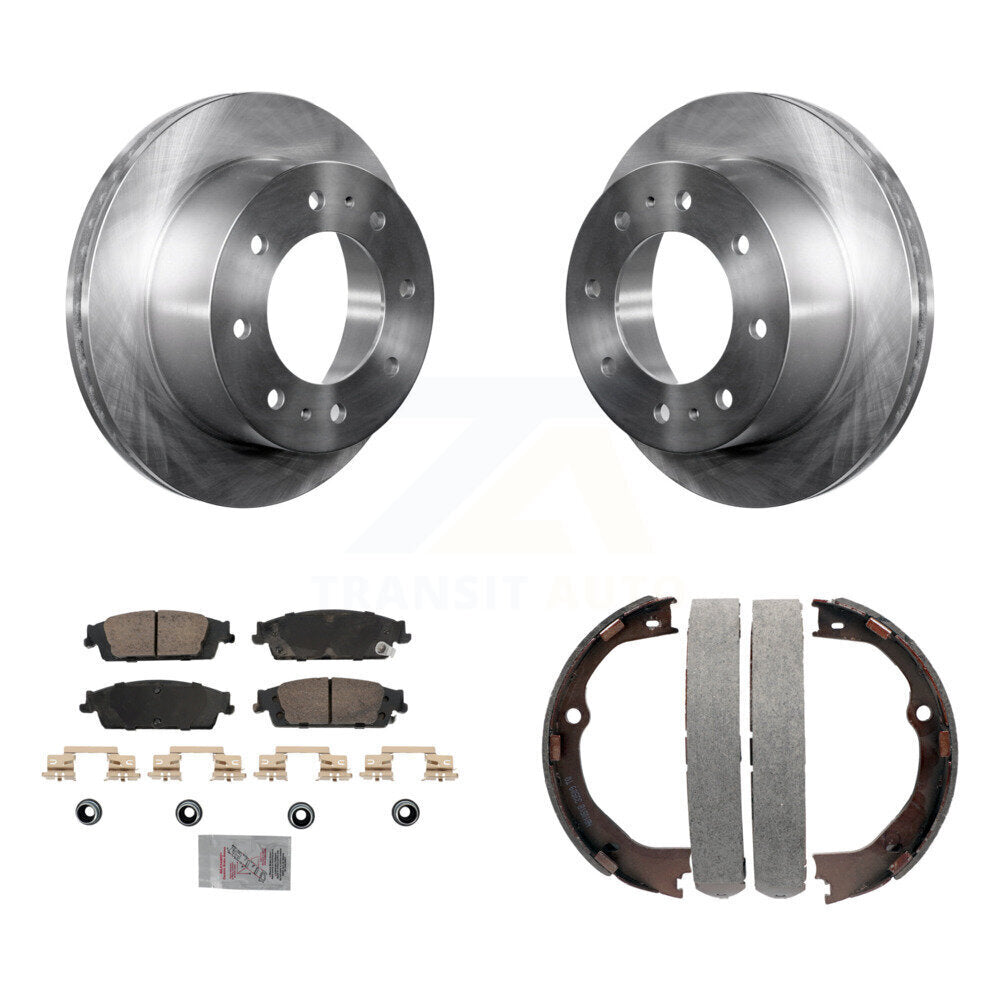 Disc Rotors and Ceramic Brake Pads Kit-K8A-108239 - Kit.bestparts.ca