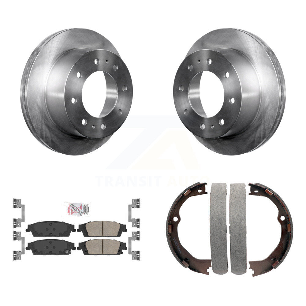 Disc Rotors and Ceramic Brake Pads Kit-K8A-108240 - Kit.bestparts.ca