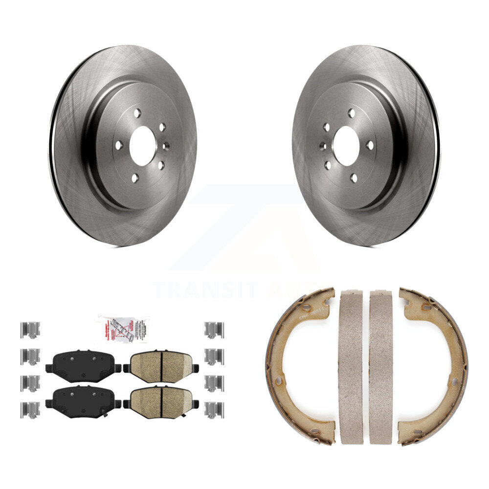 Disc Rotors and Ceramic Brake Pads Kit-K8A-108244 - Kit.bestparts.ca