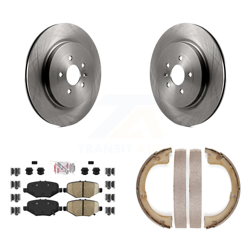 Disc Rotors and Semi-Metallic Brake Pads Kit-K8A-108245 - Kit.bestparts.ca
