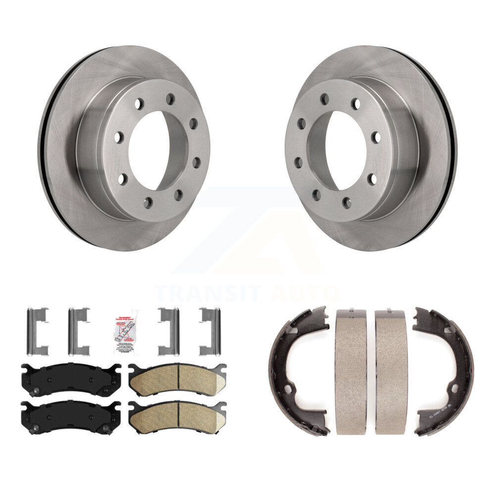 Disc Rotors and Ceramic Brake Pads Kit-K8A-108250 - Kit.bestparts.ca