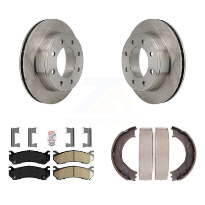 Disc Rotors and Ceramic Brake Pads Kit-K8A-108259 - Kit.bestparts.ca